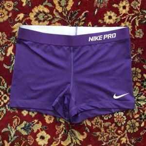 nike pro dri-fit spandex shorts